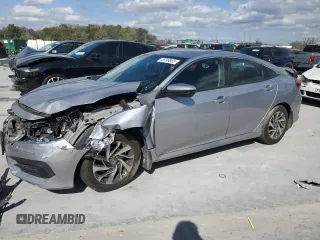 2016 Honda Civic EX with VIN 2HGFC2F7XGH524927, listed as a Copart auction lot 45799865 with 72,814 mi miles and Salvage Title. Bid and sale history available at DreamBid. Image 1.