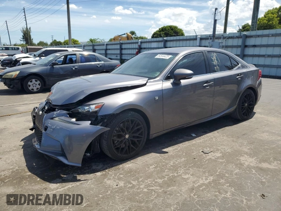 2016 Lexus IS 200t z VIN JTHBA1D25G5005987, wystawiony jako Copart lot #64544425 z przebiegiem 94 712 mil mil oraz Czysty tytuł • Clean title. Historia ofert i sprzedaży dostępna na DreamBid. Obrazek 1.