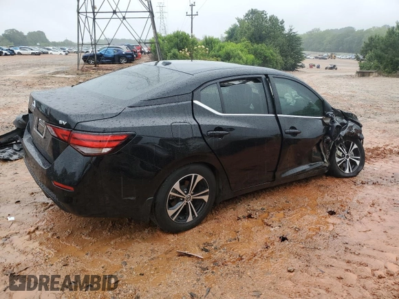 2021 Nissan Sentra SV с VIN 3N1AB8CV3MY308721, выставлен на аукционе Copart как лот 58476895 с пробегом 28 192 миль миль и Списание • Salvage title. История ставок и продаж доступна на DreamBid. Изображение 3.