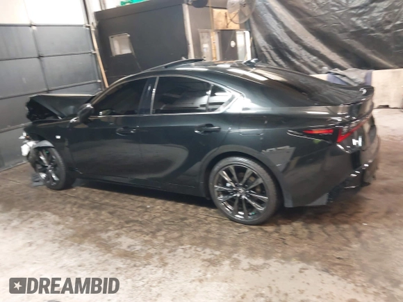 2024 Lexus IS 350 F Sport with VIN JTHGZ1E23R5036655, listed as a IAAI auction lot 40898566 with 2,724 mi miles and . Bid and sale history available at DreamBid. Image 14.