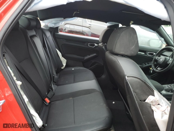 2025 Honda Civic Sedan Hybrid Sport with VIN 2HGFE4F82SH005829, listed as a Copart auction lot 79728824 with 85 mi miles and Salvage Title. Bid and sale history available at carsss.com. Image 10.