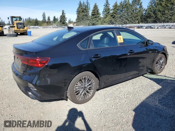 2024 Kia Forte GT-Line with VIN 3KPF54AD3RE756219, listed as a Copart auction lot 74501904 with 0 mi miles and Salvage Title. Bid and sale history available at carsss.com. Image 3.