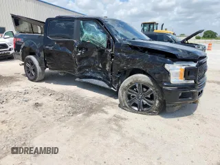 2018 Ford F-150 XL with VIN 1FTEW1E57JFC39493, listed as a Copart auction lot 61781395 with 129,871 mi miles and Salvage title. Bid and sale history available at DreamBid. Image 4.