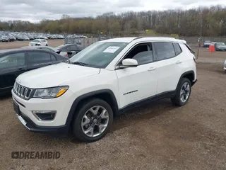 2021 Jeep Compass Limited с VIN 3C4NJDCB9MT553410, выставлен на аукционе IAAI как лот 42081363 с пробегом 56 437 миль миль и . История ставок и продаж доступна на DreamBid. Изображение 18.