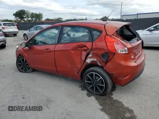 2018 Ford Fiesta SE with VIN 3FADP4EJ5JM108625, listed as a Copart auction lot 52376985 with 35,273 mi miles and Salvage Title. Bid and sale history available at DreamBid. Image 2.