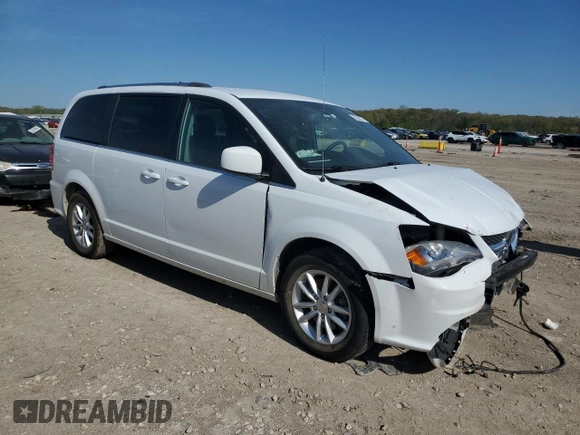 2018 Dodge Grand Caravan SXT z VIN 2C4RDGCG0JR208285, wystawiony jako Copart lot #53359275 z przebiegiem 112 182 mil mil oraz Szkoda całkowita • Salvage title. Historia ofert i sprzedaży dostępna na DreamBid. Obrazek 4.