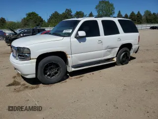 2003 GMC Yukon Denali z VIN 1GKEK63U53J210632, wystawiony jako Copart lot #56098925 z przebiegiem 258 313 mil mil oraz Szkoda całkowita • Salvage title. Historia ofert i sprzedaży dostępna na DreamBid. Obrazek 1.
