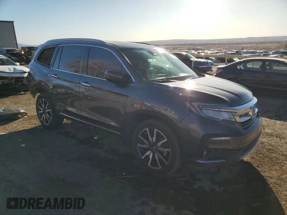 2019 Honda Pilot Touring 7-Passenger with VIN 5FNYF6H61KB060421, listed as a Copart auction lot 49460295 with 41,362 mi miles and Salvage Title. Bid and sale history available at DreamBid. Image 4.