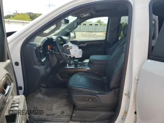 2023 Chevrolet Silverado 1500 LT with VIN 1GCUDDE87PZ305044, listed as a Copart auction lot 70688244 with 26,306 mi miles and Salvage Title. Bid and sale history available at carsss.com. Image 7.