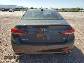 2015 Hyundai Genesis 3.8L with VIN KMHGN4JE9FU048868, listed as a Copart auction lot 71912294 with 125,107 mi miles and Clean Title. Bid and sale history available at carsss.com. Image 6.