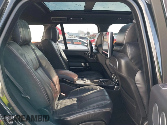 2016 Land Rover Range Rover Autobiography with VIN SALGV2EF0GA299639, listed as a IAAI auction lot 41330301 with 51,096 mi miles and . Bid and sale history available at DreamBid. Image 8.