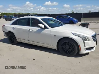 2017 Cadillac CT6 Plug-In RWD with VIN LREKK5RX1HA062210, listed as a Copart auction lot 60802055 with 79,359 mi miles and Salvage title. Bid and sale history available at DreamBid. Image 4.