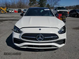 2024 Mercedes-Benz C 300 with VIN W1KAF4HB3RR204628, listed as a Copart auction lot 48146225 with 3,282 mi miles and Salvage Title. Bid and sale history available at DreamBid. Image 5.