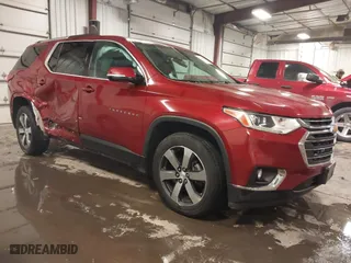 2018 Chevrolet Traverse LT Leather with VIN 1GNERHKW4JJ127820, listed as a IAAI auction lot 41603365 with 127,647 mi miles. Bid and sale history available at carsss.com. Image 1.