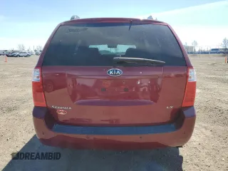 2008 Kia Sedona EX with VIN KNDMB233386236082, listed as a Copart auction lot 54784515 with 50,787 mi miles and Salvage Title. Bid and sale history available at carsss.com. Image 6.
