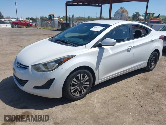 2016 Hyundai Elantra SE with VIN 5NPDH4AE7GH685042, listed as a IAAI auction lot 41975912 with 73,091 mi miles and . Bid and sale history available at DreamBid. Image 18.