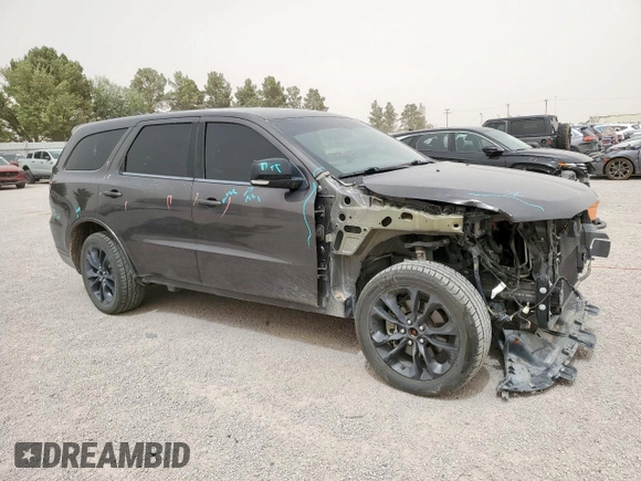 2021 Dodge Durango GT Plus with VIN 1C4RDJDG1MC641719, listed as a Copart auction lot 57063505 with 73,689 mi miles and Salvage title. Bid and sale history available at DreamBid. Image 4.