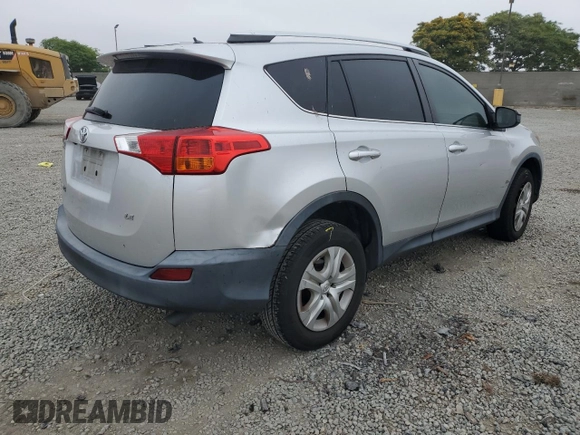 2014 Toyota RAV4 LE with VIN 2T3ZFREV8EW110487, listed as a Copart auction lot 60245565 with Not provided miles and Salvage title. Bid and sale history available at DreamBid. Image 3.