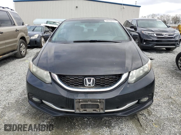 2015 Honda Civic Sedan EX-L with VIN 2HGFB2F94FH509925, listed as a Copart auction lot 50132725 with 243,146 mi miles and Salvage Title. Bid and sale history available at carsss.com. Image 5.