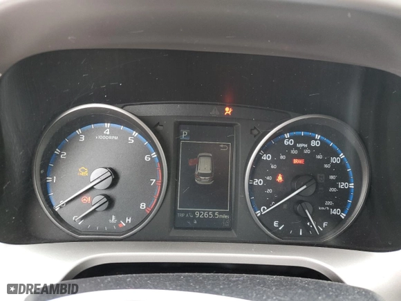 2017 Toyota RAV4 XLE with VIN JTMRFREV5HJ134006, listed as a Copart auction lot 44566055 with 0 mi miles and Salvage Title. Bid and sale history available at carsss.com. Image 9.