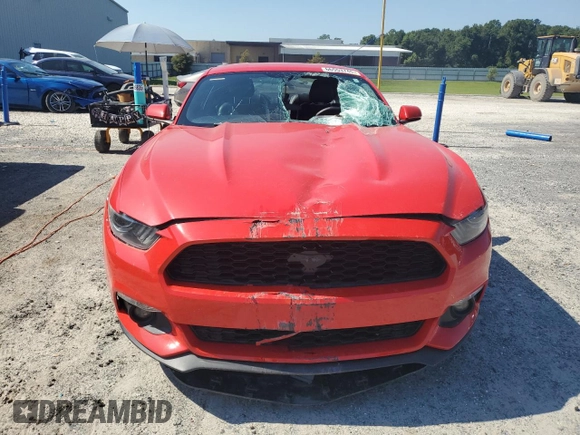 2017 Ford Mustang EcoBoost with VIN 1FA6P8TH3H5217696, listed as a Copart auction lot 66553745 with 96,298 mi miles and Salvage title. Bid and sale history available at DreamBid. Image 5.