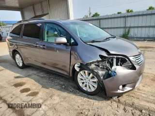 2011 Toyota Sienna XLE with VIN 5TDDK3DC6BS026264, listed as a Copart auction lot 60548865 with 147,516 mi miles and Salvage title. Bid and sale history available at DreamBid. Image 4.