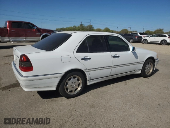 1999 Mercedes-Benz C 230/260/280/320 with VIN WDBHA24GXXA705698, listed as a Copart auction lot 54093535 with 184,453 mi miles and Clean Title. Bid and sale history available at carsss.com. Image 3.