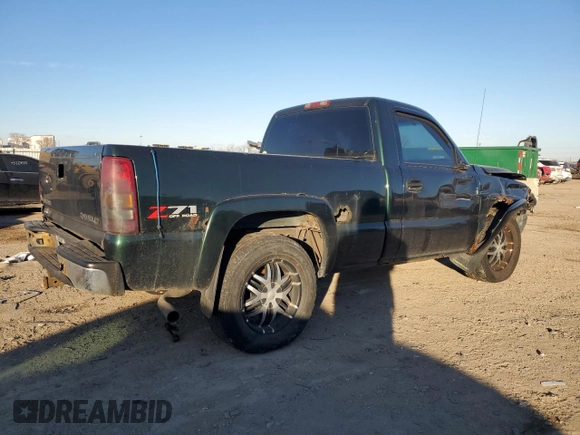 2002 Chevrolet Silverado 1500 LS with VIN 1GCEK14T42Z347338, listed as a Copart auction lot 87610705 with 298,775 mi miles and Salvage Title. Bid and sale history available at carsss.com. Image 3.