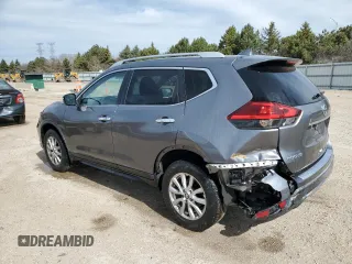 2017 Nissan Rogue SV with VIN KNMAT2MV5HP573539, listed as a Copart auction lot 52445815 with 98,804 mi miles and Salvage Title. Bid and sale history available at carsss.com. Image 2.