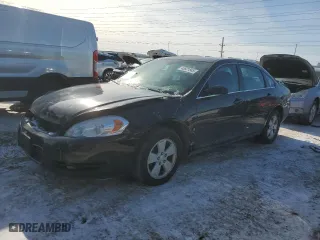 2008 Chevrolet Impala LT with VIN 2G1WT58K689162763, listed as a Copart auction lot 45501845 with 197,686 mi miles and Salvage Title. Bid and sale history available at carsss.com. Image 1.