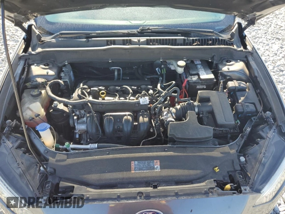 2017 Ford Fusion S with VIN 3FA6P0G75HR411128, listed as a Copart auction lot 52866405 with 80,706 mi miles and Non Repairable. Bid and sale history available at DreamBid. Image 11.