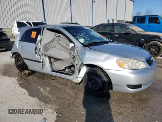 2005 Toyota Corolla CE with VIN 1NXBR32E55Z562030, listed as a Copart auction lot 46812285 with Not provided miles and Non repairable. Bid and sale history available at DreamBid. Image 4.