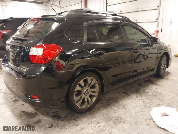 2015 Subaru Impreza Wagon 2.0i Sport Premium with VIN JF1GPAT66FH232375, listed as a IAAI auction lot 41717228 with 101,038 mi miles. Bid and sale history available at carsss.com. Image 4.