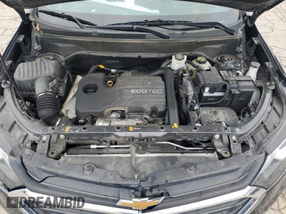 2021 Chevrolet Equinox LT with VIN 2GNAXUEV2M6143032, listed as a Copart auction lot 55396515 with 137,734 mi miles and Clean Title. Bid and sale history available at DreamBid. Image 12.
