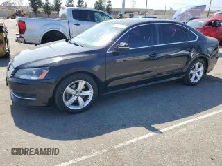 2013 Volkswagen Passat SE with VIN 1VWBP7A35DC060556, listed as a Copart auction lot 62644835 with 226,369 mi miles and Clean title. Bid and sale history available at DreamBid. Image 1.
