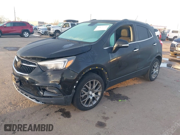 2019 Buick Encore Sport Touring with VIN KL4CJ2SB6KB932208, listed as a IAAI auction lot 41825750 with 144,425 mi miles and . Bid and sale history available at DreamBid. Image 2.