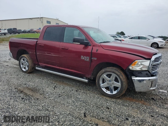 2019 Ram 1500 Big Horn z VIN 1C6RR7LT7KS632424, wystawiony jako Copart lot #58861105 z przebiegiem 82 390 mil mil oraz Czysty tytuł • Clean title. Historia ofert i sprzedaży dostępna na DreamBid. Obrazek 4.