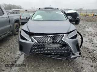 2022 Lexus RX with VIN 2T2HZMDAXNC343166, listed as a Copart auction lot 48301185 with 27,160 mi miles and Salvage Title. Bid and sale history available at carsss.com. Image 5.