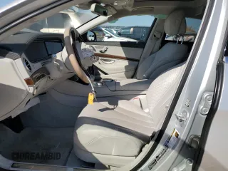2015 Mercedes-Benz S-Class S 550 with VIN WDDUG8CB2FA097204, listed as a Copart auction lot 79836164 with 53,185 mi miles and Salvage Title. Bid and sale history available at carsss.com. Image 7.