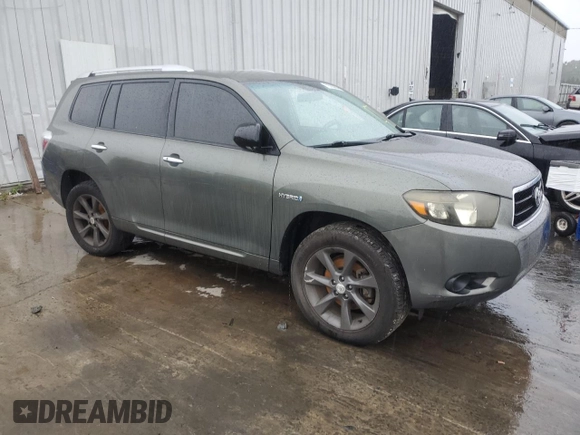 2009 Toyota Highlander Hybrid with VIN JTEEW41A892034347, listed as a Copart auction lot 72985204 with 212,810 mi miles and Salvage Title. Bid and sale history available at carsss.com. Image 4.