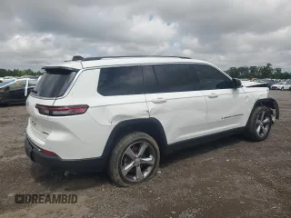 2021 Jeep Grand Cherokee Limited z VIN 1C4RJKBG9M8113253, wystawiony jako Copart lot #56899955 z przebiegiem 37 989 mil mil oraz Szkoda całkowita • Salvage title. Historia ofert i sprzedaży dostępna na DreamBid. Obrazek 3.