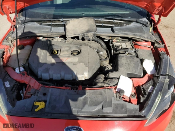 2017 Ford Focus ST with VIN 1FADP3L93HL260546, listed as a Copart auction lot 85938554 with 127,290 mi miles and Salvage Title. Bid and sale history available at carsss.com. Image 12.