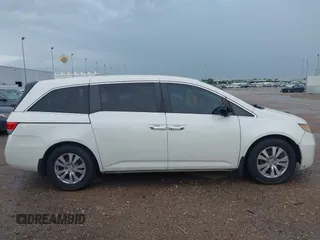 2015 Honda Odyssey EX-L z VIN 5FNRL5H63FB072731, wystawiony jako IAAI lot #42374915 z przebiegiem 224 635 mil mil oraz . Historia ofert i sprzedaży dostępna na DreamBid. Obrazek 13.
