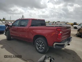 2023 Chevrolet Silverado 1500 LT with VIN 1GCUDDE85PZ194686, listed as a Copart auction lot 47629345 with 0 mi miles and Salvage Title. Bid and sale history available at carsss.com. Image 2.