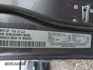 2022 Jeep Compass Limited with VIN 3C4NJDCB0NT132239, listed as a IAAI auction lot 42326962 with 56,278 mi miles and . Bid and sale history available at DreamBid. Image 9.