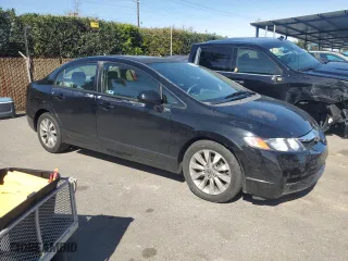 2010 Honda Civic Sdn EX with VIN 2HGFA1F86AH504349, listed as a Copart auction lot 50058915 with 127,619 mi miles and Salvage Title. Bid and sale history available at carsss.com. Image 4.