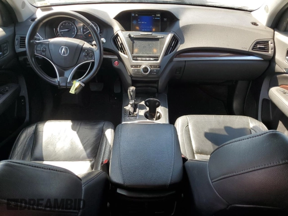 2014 Acura MDX Technology with VIN 5FRYD3H4XEB010641, listed as a Copart auction lot 59573205 with 135,968 mi miles and Salvage title. Bid and sale history available at DreamBid. Image 8.