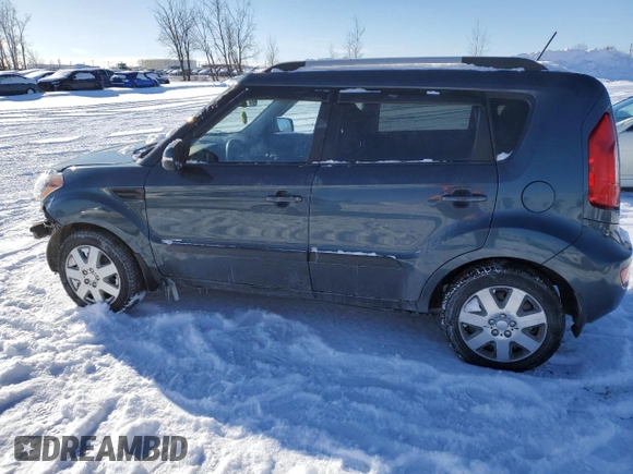 2013 Kia Soul + with VIN KNDJT2A62D7572551, listed as a Copart auction lot 44395045 with 71,026 mi miles and Salvage Title. Bid and sale history available at carsss.com. Image 2.