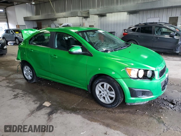 2015 Chevrolet Sonic LT with VIN 1G1JC5SHXF4147674, listed as a Copart auction lot 61539955 with 93,569 mi miles and Clean title. Bid and sale history available at DreamBid. Image 4.