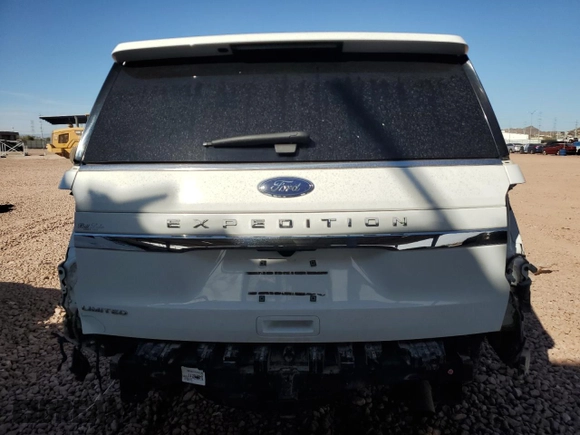 2023 Ford Expedition Limited with VIN 1FMJU2A83PEA15058, listed as a Copart auction lot 45587485 with 25,869 mi miles and Salvage Title. Bid and sale history available at carsss.com. Image 6.